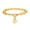 Gold, variant on Paw Print Cremation Urns Bracelet for Ashes Urn Keepsake Bangle Jewelry for Women Men Memorial Bracelet for Dog Cat