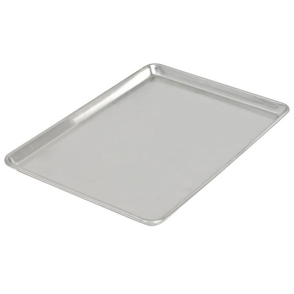 Focus Foodservice 901500 Heavy Duty Two Third Size Aluminum Sheet Pan, 18 Gauge Aluminum, 15" x 21" x 1"