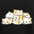 thumbnail image 3 of CafePress - Kawaii Hamster Pile Pajamas - Women's Short Sleeve Print T-Shirt and Pants Dark Cotton Pajama Set, 3 of 7