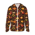 thumbnail image 2 of Lsque Thanksgiving Turkey UPF 50+ Lightweight Sun Protection Men's Women's Long Sleeve Shirt, Hoodie Performance -3X-Large, 2 of 9