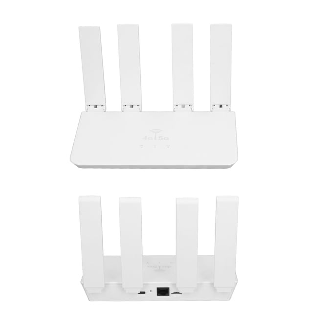 Módem enrutador 4g lte desbloqueado con ranura para Tarjeta Sim, Wifi de 300 Mbps, Cobertura de 200 m, Enrutador Wi-Fi Inalmbrico Con Antena de Alta Ganancia 4x 5dbi, 20