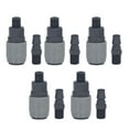 thumbnail image 4 of Conexión rápida con bloqueo automático, 5 juegos de conector rápido de conexión de manguera con bloqueo automático, artesanía superior, 4 of 14