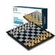 thumbnail image 1 of Ajedrez Profesional Magnético Bluelander Tablero Plegable y Portátil de 25cm x 25cm Bluelander  Dorado y Plateado, 1 of 7