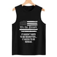 thumbnail image 3 of XCHQRTI Women's 4th of July Tank Tops Graphic USA We The People 1776 Shirts Patriotic Sleeveless Tee, 3 of 7