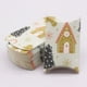 thumbnail image 3 of 10 cajas de almohada grandes hechas a mano de 8 x 5,5 x 2 cm con ventanas, caja de embalaje de regalo de Navidad feliz de color blanco/cuero, regalo de Navidad, 3 of 5