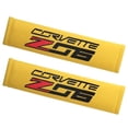 thumbnail image 1 of C7 Z06 Corvette Seatbelt Harness Pads Yellow, 1 of 1