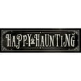 thumbnail image 3 of Marrott, Stephanie 24x10 Black Modern Framed Museum Art Print Titled - Happy Haunting I, 3 of 5
