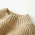 thumbnail image 5 of KAUOD Boys and Toddler's Chunky Knit Sweater Crewneck Pullover Sweater Oversized Sweatshirt Baby Girls Fall Winter Clothes, 5 of 6