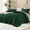07 - Emerald Green, variant on Comforter King Size Set Burnt Orange, Terracotta Boho Fall Lightweight Bedding Comforters & Sets for King Bed, 3 Pieces Rust Tufted Bedding Set & Collections Soft Breathable All Season
