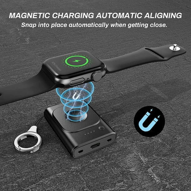 Portable Wireless Charger for Apple Watch 1800mAh Watch Charger