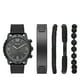 thumbnail image 1 of Set de Reloj Folio FMDFL6036 Negro para Hombre, 1 of 4