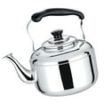 thumbnail image 2 of Household Heating Water Kettle　Stainless Steel Kitchen Kettle Large Capacity Automatic Sounding Pot for Gas Induction Cooker Induction Furnace (6L), 2 of 6