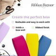 thumbnail image 3 of Ribbon Bazaar Solid Grosgrain Ribbon 7/8 inch Black 50 yards 100% Polyester, 3 of 7