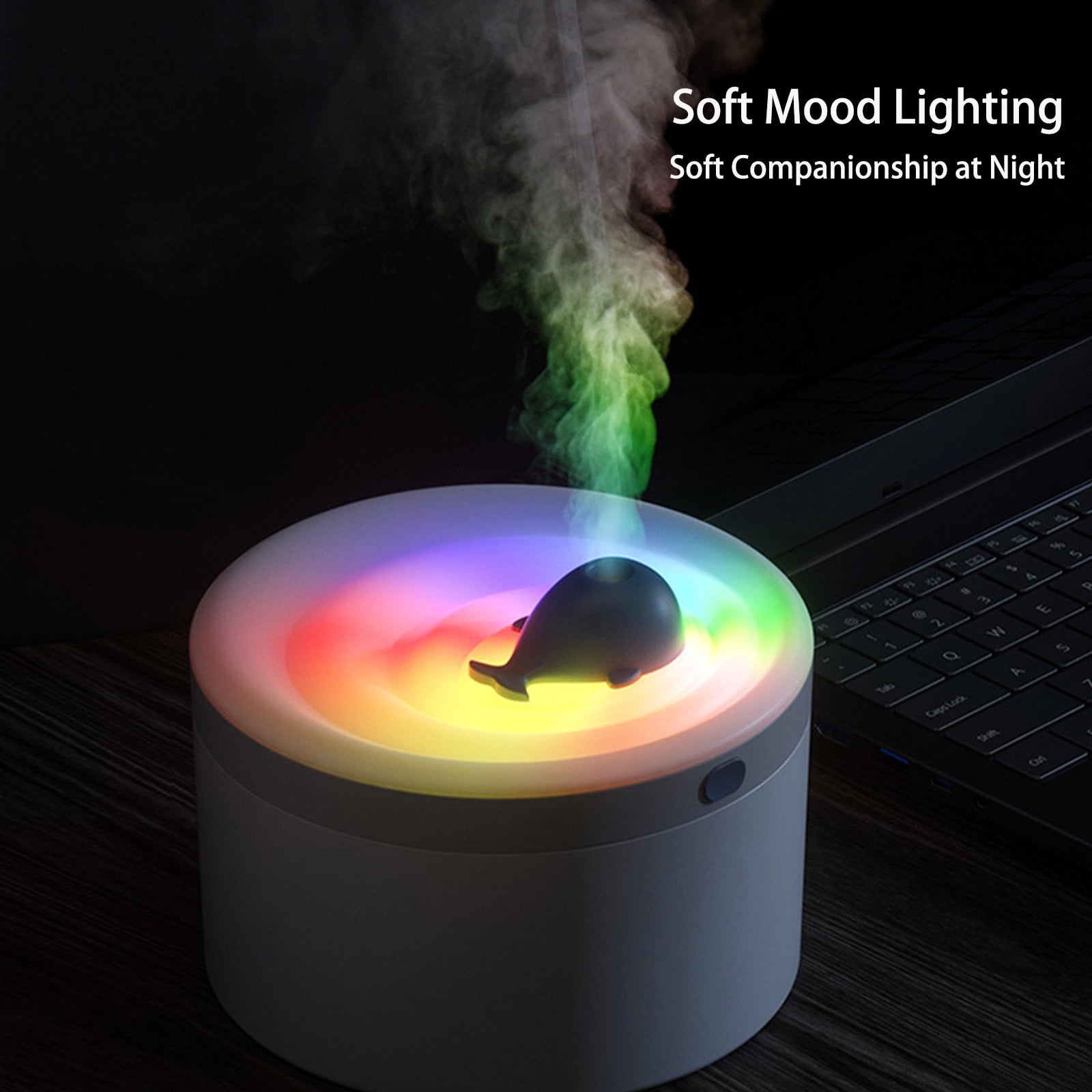 Humidifier Large Room,Mini Quiet Desktop USB Cool Mist Humidifier,for Baby Nursery and Plant
