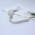 thumbnail image 3 of Portarrollos de papel higiénico con ventosa para pared, organizador de rollos de papel para cocina y baño (blanco), 3 of 7