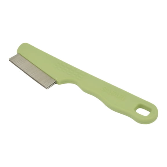 Coastal Pet Safari Dog Double Row Flea Comb - Helps Dry Skin - Dog Flea Comb for Flea Prevention and Detection in Pets with Short and Long Hair - One Size