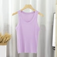 thumbnail image 2 of Sngxgn Camisole Stretch Womens Tank Top, Soft Blend Camisole Tank Top(Purple,One Size), 2 of 3