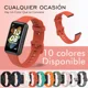 thumbnail image 4 of 10 Piezas Correa Silicona Compatible Con Huawei Band 7, 4 of 7