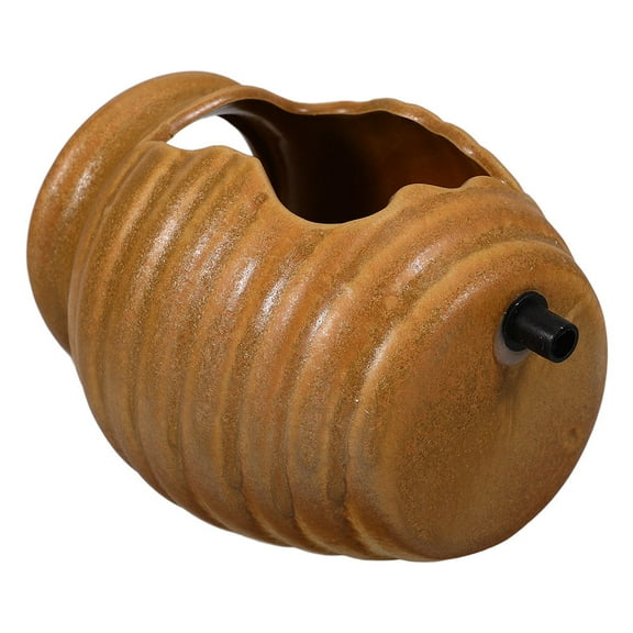 FRCOLOR  Living Room Fountain Circulating Water Feature Features Courtyard Jars Light Brown