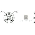 thumbnail image 2 of Sea-Dog 329500-1 Nylon Fixed Antenna Base - White, 2 of 4