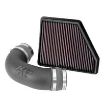 K&N Cold Air Intake Kit: High Performance, Guaranteed to Increase Horsepower: 50-State Legal: 2010-2014 CHEVROLET (Camaro)57-3075