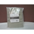 thumbnail image 3 of Clean Window Crushed Texture Anti-Dust Sheer Linen Blend Curtain Panel, 52"x63", Light Green, 3 of 10