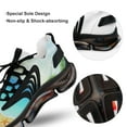 thumbnail image 7 of Tropical Beach Bright Sun Walking Shoes for Men Woman Lightweight Tennis Fashion Elastic Sports Shoes Cushion Basketball Shoes, 7 of 7