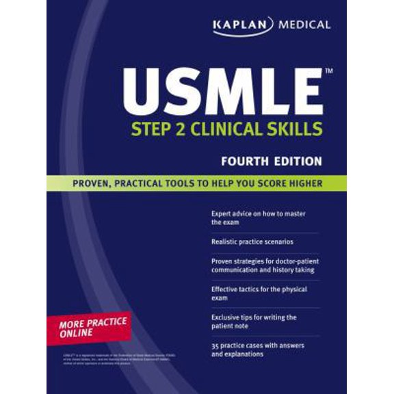 Pre-Owned Kaplan Medical USMLE Step 2 Clinical Skills (Paperback) 1419553178 9781419553172