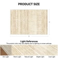 thumbnail image 3 of CHITOOMA 2'x3' Runner Rug for Hallway, Boho Machine Washable Print Pattern Stain Resistant Non-Shed Carpet, Runner Rug with Non-Slip Backing for Kitchen, Entryway, Bedroom, Laundry, Bathroom, 3 of 6