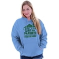 thumbnail image 3 of Live With Parents Slacker Funny Unisex Plus Fleece Graphic Hoodie Brisco Brands 2X, 3 of 5