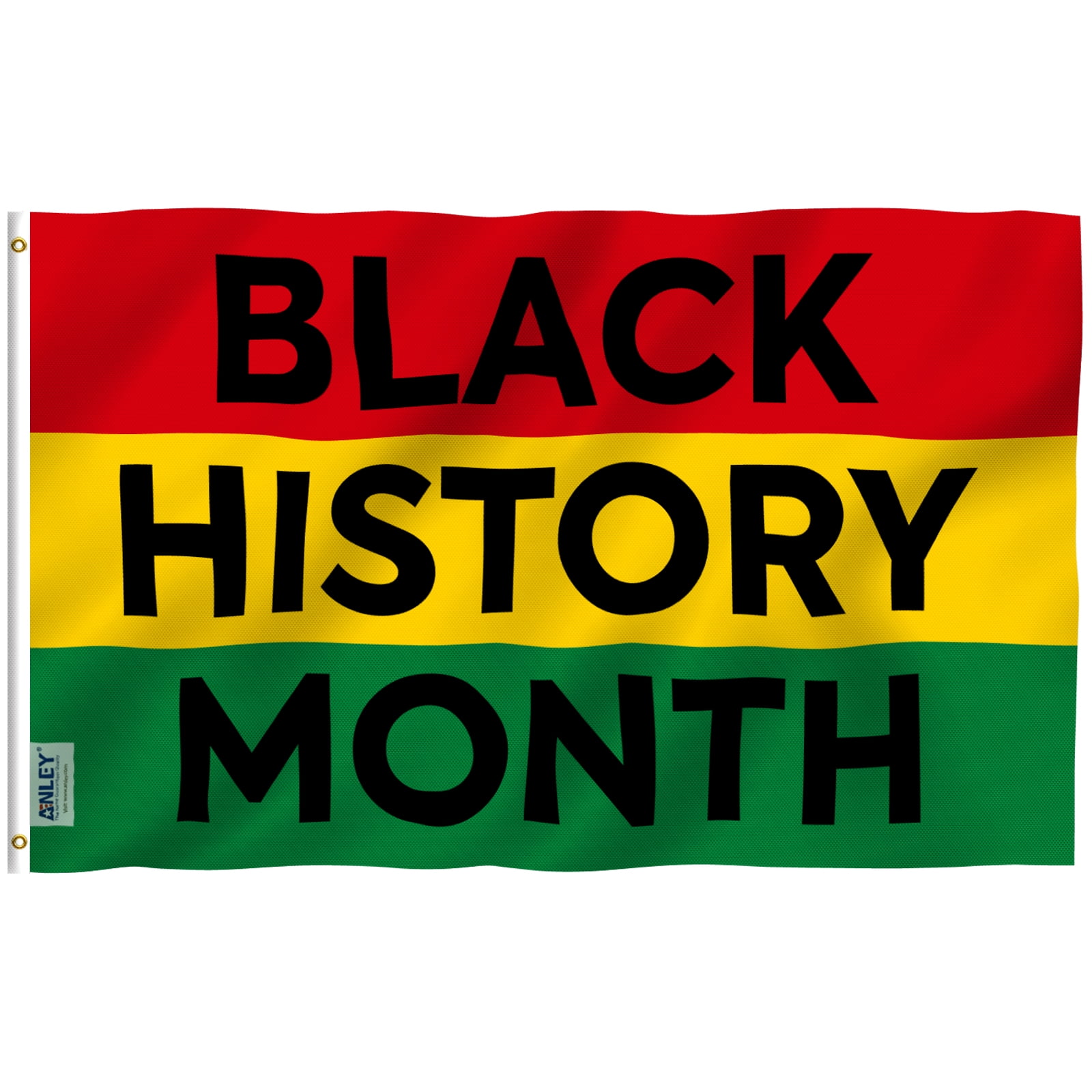 Anley 3x5 Foot Black History Month Flag - African Americans Flags ...