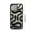 thumbnail image 3 of Stylish Black Pattern Phone – & Trendy Design For Your Smartphone!, 3 of 4