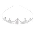 thumbnail image 1 of Diadema BLESIY Plata Cristal Diamante de Imitación Brillante Nupcial, 1 of 5