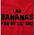 thumbnail image 2 of Bananas For Lil Bro Younger Brother Toddler Boy Girl T Shirt Infant Toddler Brisco Brands 12M, 2 of 6