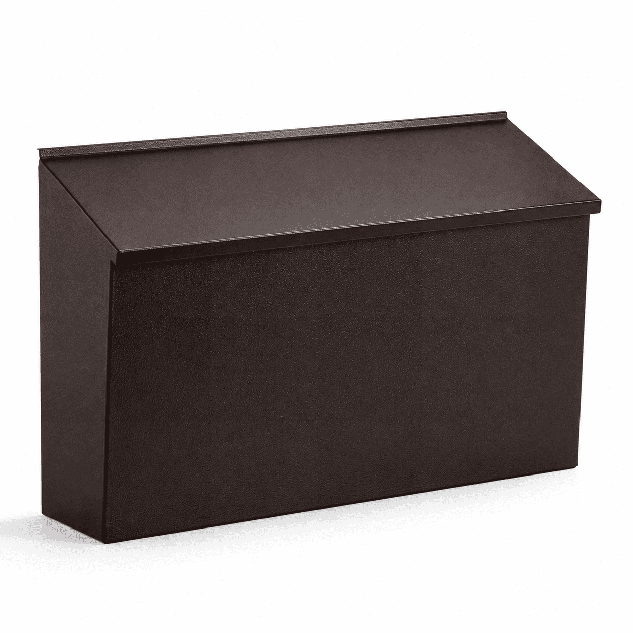 Wall Mount Mailbox For Outside Rust Proof Galvanized Steel Bronze