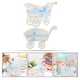thumbnail image 2 of GOOHOCHY 2 piezas de diseño de carro de almacenamiento de la cesta de almacenamiento de dulces para la fiesta de bodas de baby shower, 2 of 8