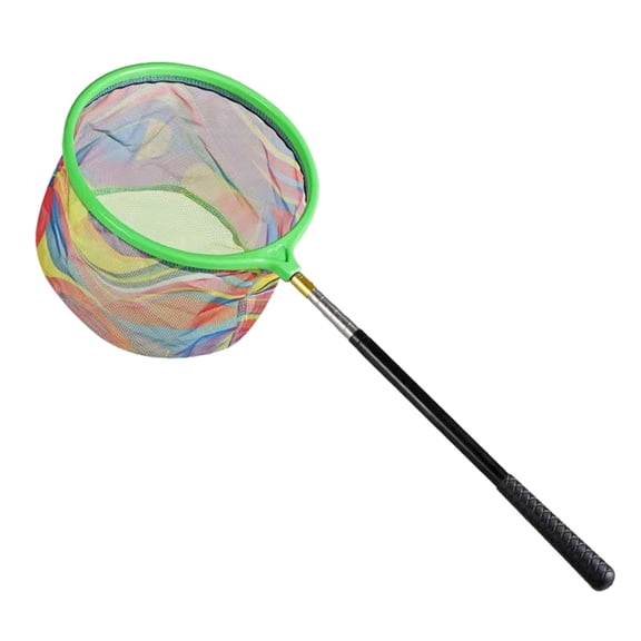 Chmadoxn Kids' Extendable Telescopic Fish Net with Colorful, Non-slip Grip - Suitable for Catching Insects and Fish