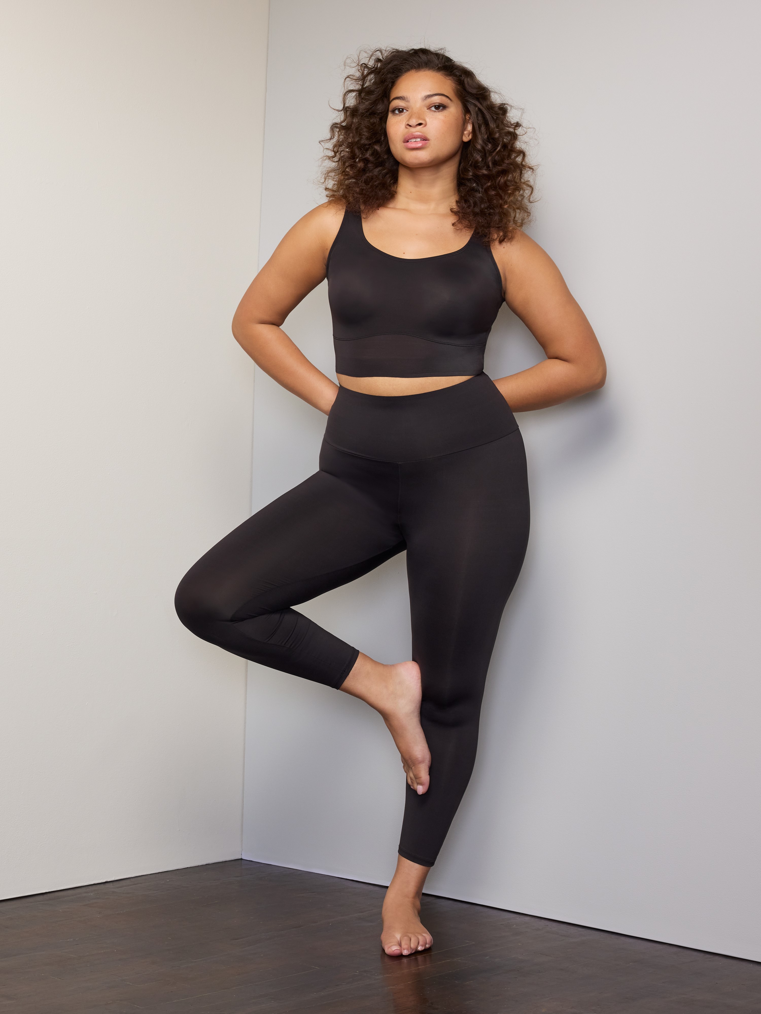Cupid Women's Firm Control Tummy Shaping Leggings Shapewear