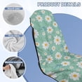 thumbnail image 6 of XYZCANDO White Daisy Seat Cover Towel Absorbent Soft Beach Towels Car Seats Covers Waterproof and Sweatproof Towel Seat Covers Universal Fit for Most Cars SUVs and Sedans, 6 of 7