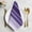 Purple, variant on Purple Ombre Stripe Cloth Napkins, Farmhouse Striped Gradient Washable and Reusable Dinner Napkins Set of 6, Table Napkin for Kitchen Party Birthday Wedding Hotel Housewarming 20"x20"