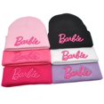 thumbnail image 3 of Barbies gorro de punto Kawaii, gorro de lana bordado tridimensional, gorro de esquí femenino, cálido, Otoño e Invierno, 3 of 4
