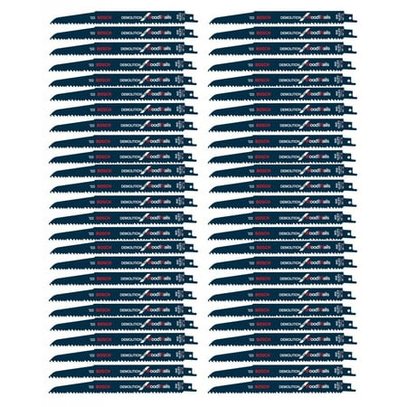 

Bosch 50 Pack of Genuine Recip Blades # RDN9VB-50pk