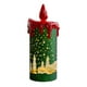 thumbnail image 1 of SGACAI Lámpara de vela de cristal en miniatura que brilla intensamente: regalo de decoración de escritorio de Navidad K3O7 O6E, 1 of 7