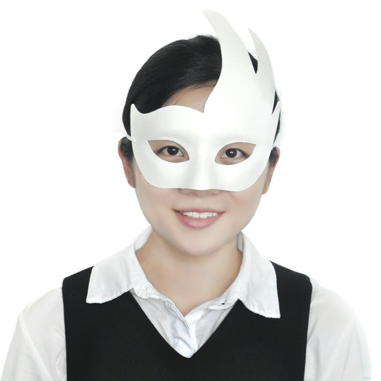 DIY Blank Mask White Cosplay Costume Party Mask For Masquerade Cosplay  Party Halloween Christmas Kids Mask From Esw_home2, $0.75