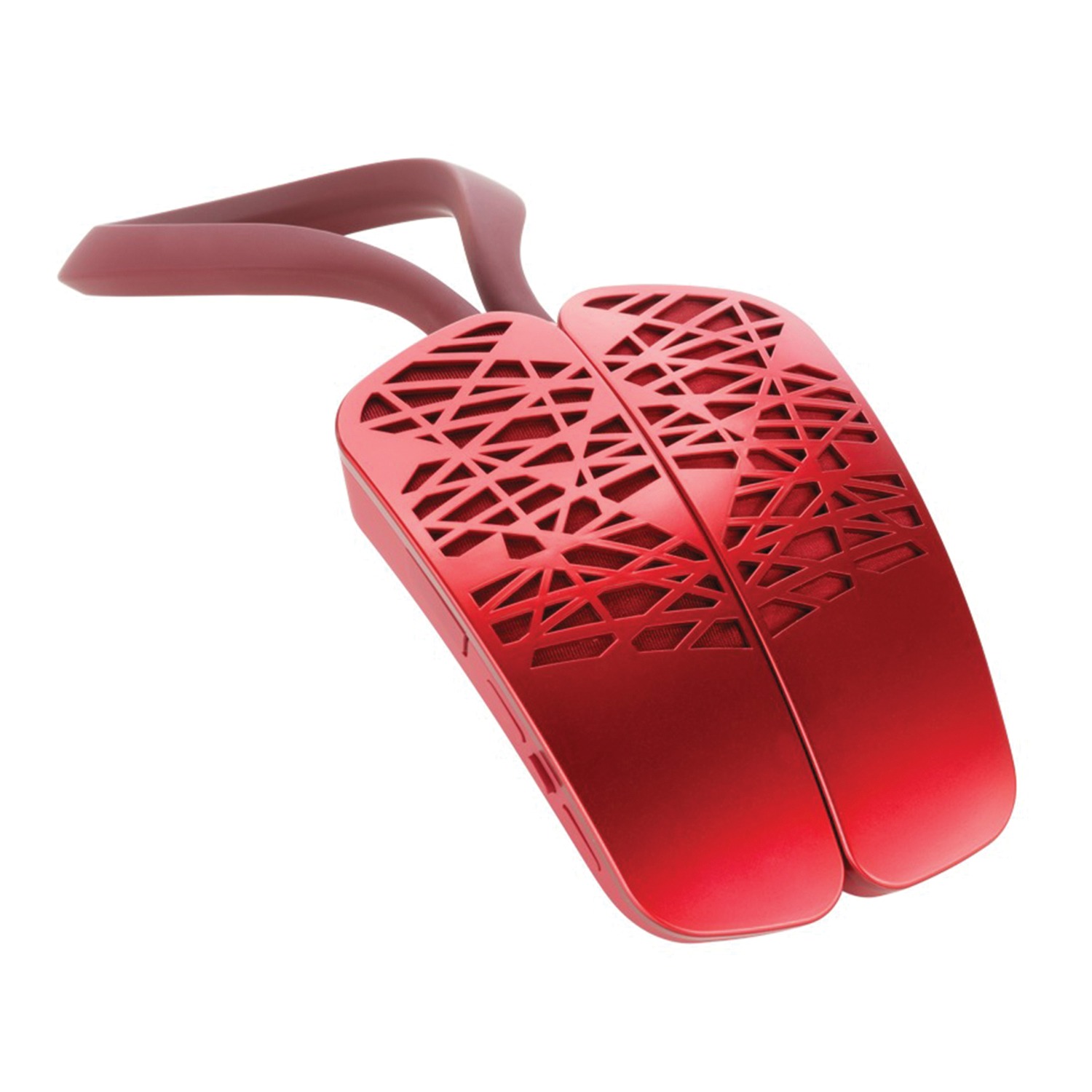 Cleer HALO1VCREDWW Halo Smart Wearable Bluetooth Neck Speaker With Google Assistant (Red)