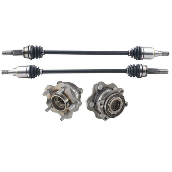 REAR Axles Rear Wheel Hub Bearings All Wheel Drive for Nissan Murano 2003-2007