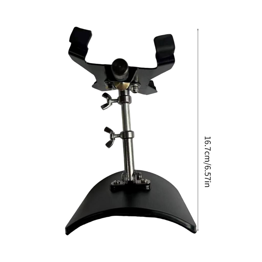 SDFGTstore Guitar Support Handrest Guitar Leg Rest Stand, Guitar Support Stand Guitar Foot Stool Metal Support Bracket Footrest