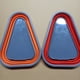 thumbnail image 2 of Caja de pizza de silicona Caja de pizza triangular plegable reutilizable con lonchera Lonchera calentable, 2 of 5