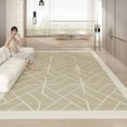 thumbnail image 2 of French Light Luxury Carpets for Living Room Cream Style Simple Bedroom Decor Carpet Fluffy Soft Plush Floor Mat Home Lounge Rug My Lux Decor Round, 2 of 11