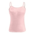 thumbnail image 4 of Lixiuxyad Womens Tank Tops Loose Fit Suspender Vest Female Yoga Bottoming Underwear(Pink XXXXXL), 4 of 5
